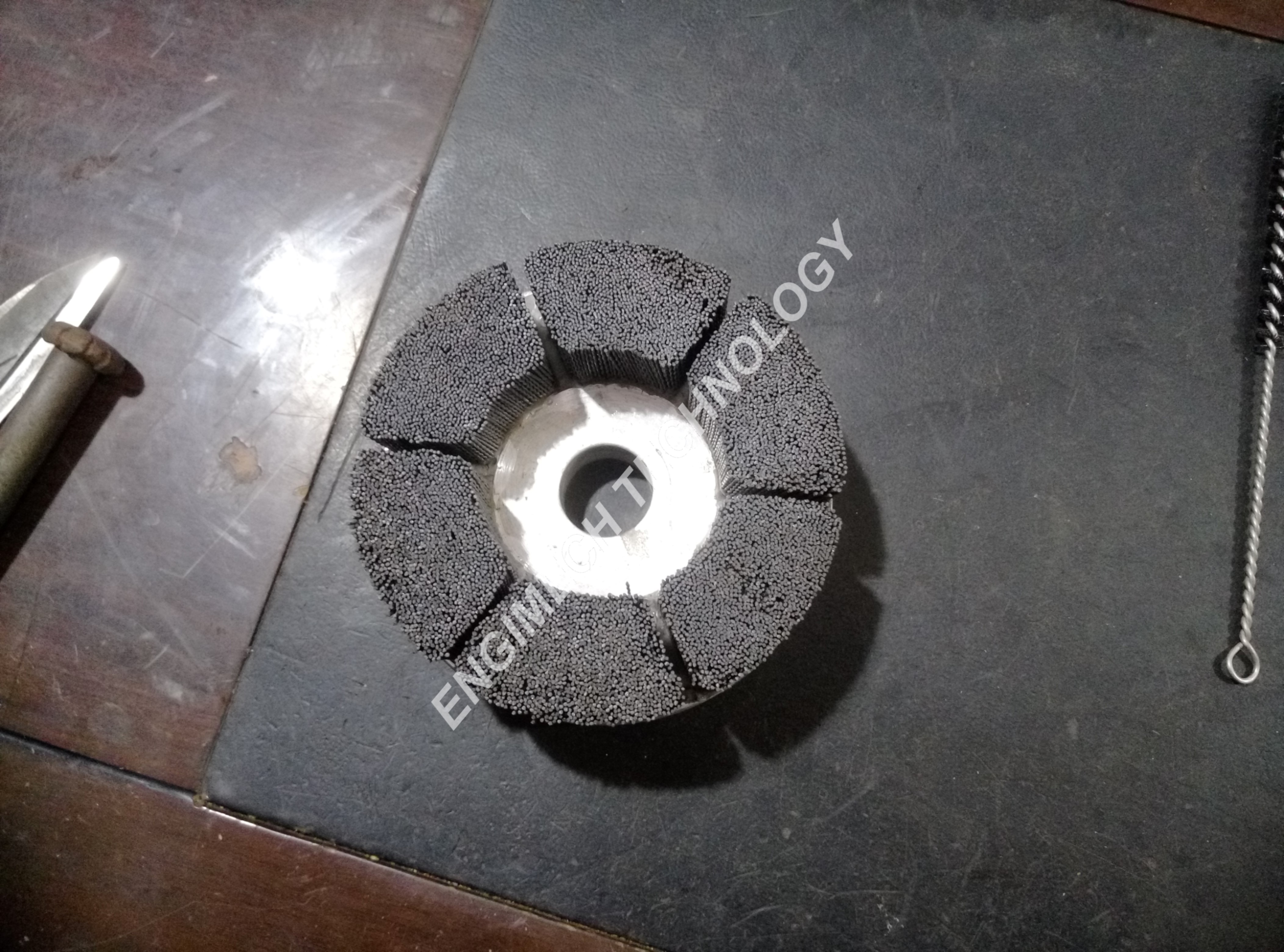 Abrasive Nylon Disc Brush 